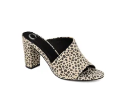 Journee Collection Womens Allea Sandal - Animal