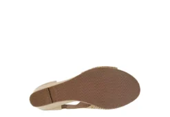 Journee Collection Womens Aretha Wedge Sandal - Taupe -Fami Shoes Sales US 01 102155 06