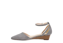 Journee Collection Womens Arkie Pump - Grey 10 Journee Collection Womens Arkie Pump - Grey -Fami Shoes Sales US 01 102158 03