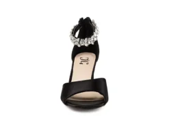 Journee Collection Womens Connor Wedge Sandal - Black 9 Journee Collection Womens Connor Wedge Sandal - Black -Fami Shoes Sales US 01 102215 02