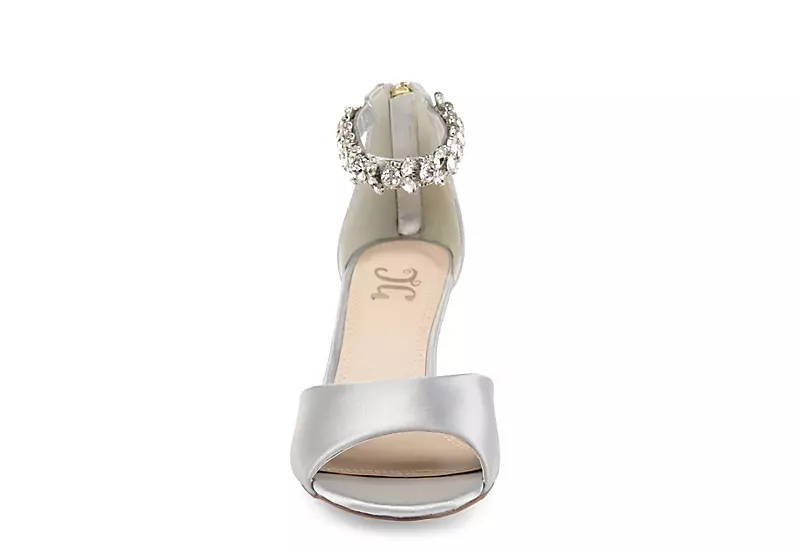 Journee Collection Womens Connor Wedge Sandal - Grey 3 Journee Collection Womens Connor Wedge Sandal - Grey - Image 3