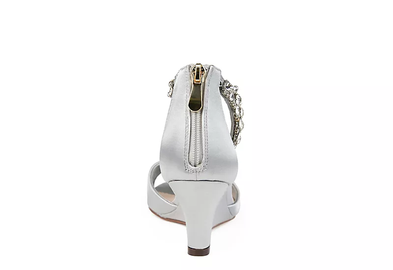 Journee Collection Womens Connor Wedge Sandal - Grey 5 Journee Collection Womens Connor Wedge Sandal - Grey - Image 5