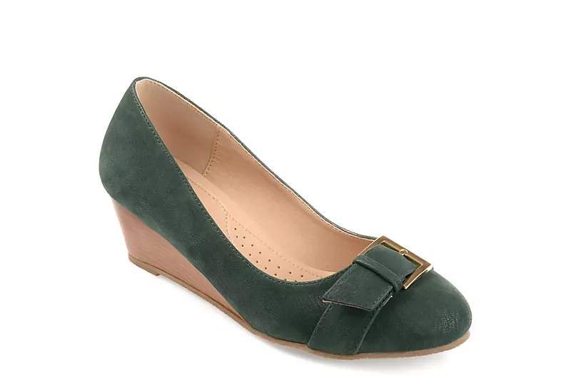 Journee Collection Womens Graysn Pump - Green 1 Journee Collection Womens Graysn Pump - Green