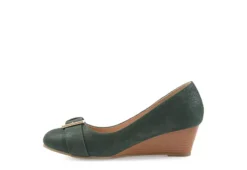 Journee Collection Womens Graysn Pump - Green 10 Journee Collection Womens Graysn Pump - Green -Fami Shoes Sales US 01 102244 03