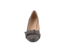 Journee Collection Womens Graysn Pump - Grey 9 Journee Collection Womens Graysn Pump - Grey -Fami Shoes Sales US 01 102245 02