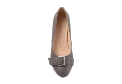 Journee Collection Womens Graysn Pump - Grey 12 Journee Collection Womens Graysn Pump - Grey -Fami Shoes Sales US 01 102245 05
