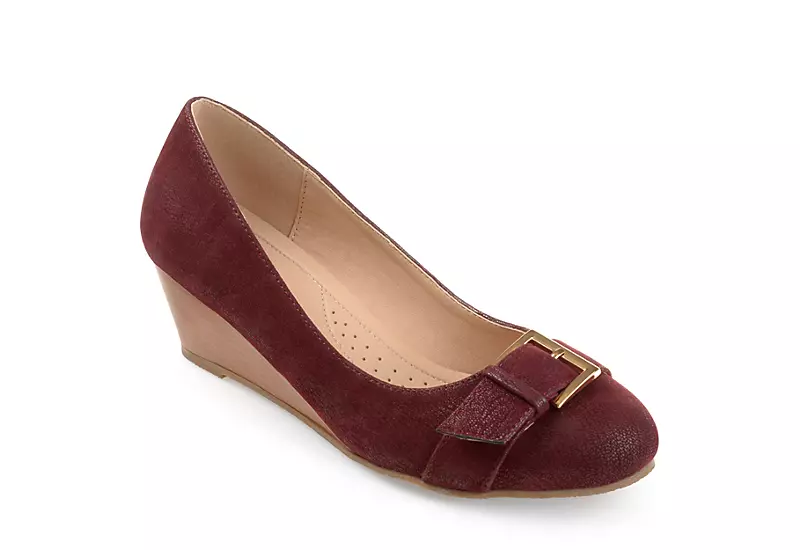Journee Collection Womens Graysn Pump - Wine 1 Journee Collection Womens Graysn Pump - Wine