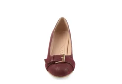 Journee Collection Womens Graysn Pump - Wine 9 Journee Collection Womens Graysn Pump - Wine -Fami Shoes Sales US 01 102246 02