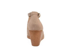 Journee Collection Womens Kedzie Wedge Sandal - Taupe 11 Journee Collection Womens Kedzie Wedge Sandal - Taupe -Fami Shoes Sales US 01 102269 04