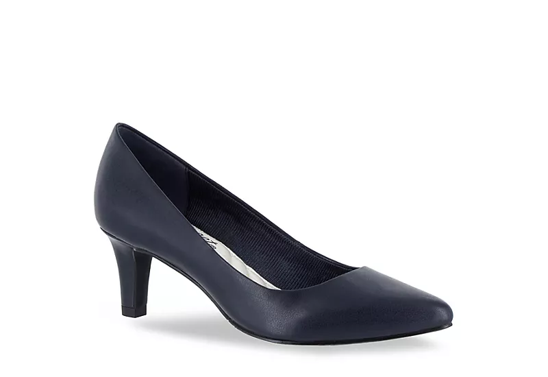 Easy Street Womens Pointe - Navy 1 Easy Street Womens Pointe - Navy