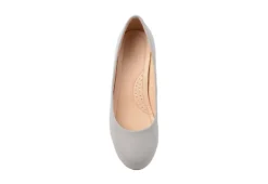 Journee Collection Womens Saar Pump - Grey -Fami Shoes Sales US 01 103355 05