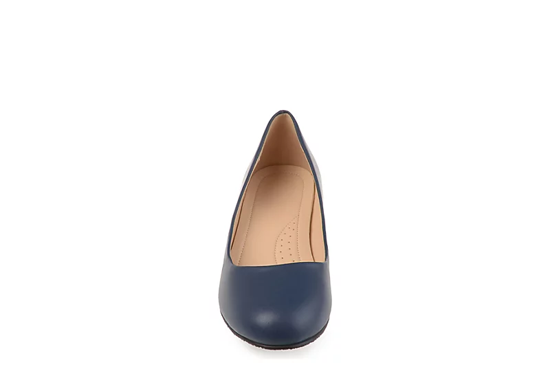 Journee Collection Womens Saar Pump - Navy 3 Journee Collection Womens Saar Pump - Navy - Image 3