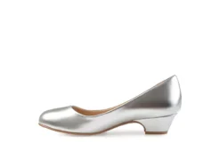 Journee Collection Womens Saar Pump - Silver 10 Journee Collection Womens Saar Pump - Silver -Fami Shoes Sales US 01 103359 03