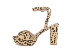 Journee Collection Womens Nairri Platform Sandal - Leopard -Fami Shoes Sales US 01 103510 03