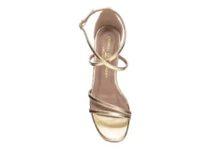 Chinese Laundry Womens Taryn Platform Sandal - Gold -Fami Shoes Sales US 01 104977 04