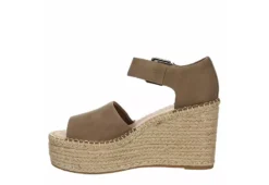 Michael By Michael Shannon Womens Giulia Wedge Sandal - Taupe -Fami Shoes Sales US 01 105204 03