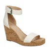 Xappeal Womens Amora Wedge Sandal - White
