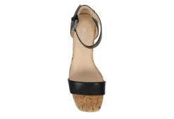 Xappeal Womens Amora Wedge Sandal - Black -Fami Shoes Sales US 01 105217 05
