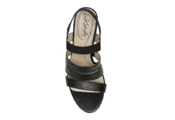 Lifestride Womens Artist Sandal - Black -Fami Shoes Sales US 01 105245 05