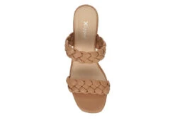 Xappeal Womens Zenni Slide Sandal - Nude -Fami Shoes Sales US 01 105416 05