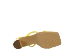 Michael By Michael Shannon Womens Dionne Slide Sandal - Yellow -Fami Shoes Sales US 01 105577 06