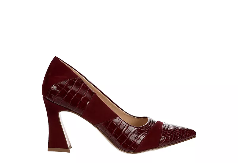 Michael By Michael Shannon Womens Jaime Pump - Burgundy 2 Michael By Michael Shannon Womens Jaime Pump - Burgundy - Image 2