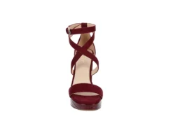 Limelight Womens Lainey Platform Sandal - Wine -Fami Shoes Sales US 01 106134 02