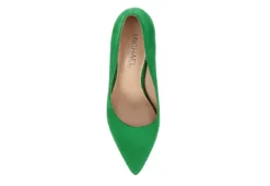 Michael By Michael Shannon Womens Ryleigh Pump - Green -Fami Shoes Sales US 01 106148 05