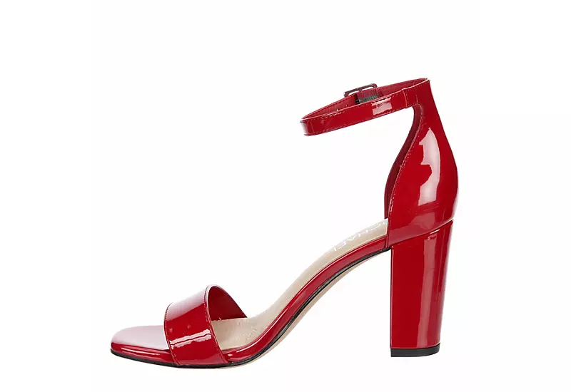 Michael By Michael Shannon Womens Stella Sandal - Red 4 Michael By Michael Shannon Womens Stella Sandal - Red - Image 4