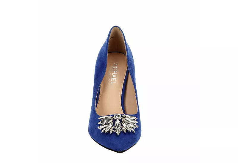 Michael By Michael Shannon Womens Reya Pump - Bright Blue 3 Michael By Michael Shannon Womens Reya Pump - Bright Blue - Image 3