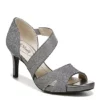 Lifestride Womens Mega Platform Sandal - Pewter