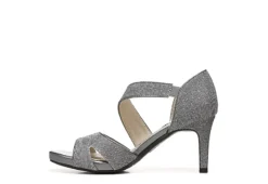 Lifestride Womens Mega Platform Sandal - Pewter -Fami Shoes Sales US 01 106179 03