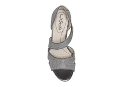 Lifestride Womens Mega Platform Sandal - Pewter -Fami Shoes Sales US 01 106179 05
