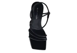 Marc Fisher Womens Dareta Sandal - Black -Fami Shoes Sales US 01 106238 03