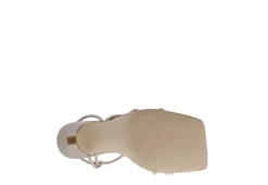 Marc Fisher Womens Dareta Sandal - Nude -Fami Shoes Sales US 01 106239 03