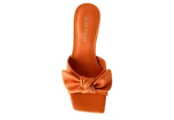 Marc Fisher Womens Demar Slide Sandal - Orange 10 Marc Fisher Womens Demar Slide Sandal - Orange -Fami Shoes Sales US 01 106243 03