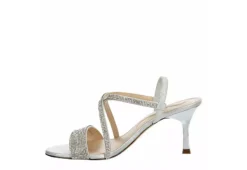 N By Nina Womens Lourdes Sandal - Silver 10 N By Nina Womens Lourdes Sandal - Silver -Fami Shoes Sales US 01 106400 03