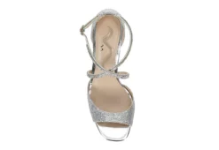 N By Nina Womens Dorean Sandal - Silver -Fami Shoes Sales US 01 106402 05