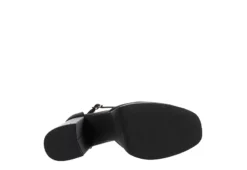 Madden Girl Womens Dion Platform Pump - Black -Fami Shoes Sales US 01 106448 06