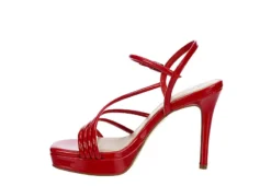 Xappeal Womens Meghan Platform Sandal - Red -Fami Shoes Sales US 01 106537 03