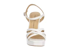 Chinese Laundry Womens After All Platform Sandal - White -Fami Shoes Sales US 01 106885 02