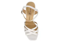 Chinese Laundry Womens After All Platform Sandal - White -Fami Shoes Sales US 01 106885 05