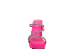 Limelight Womens Leith Platform Sandal - Fuschia -Fami Shoes Sales US 01 106997 02