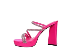 Limelight Womens Leith Platform Sandal - Fuschia -Fami Shoes Sales US 01 106997 03