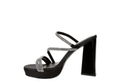 Limelight Womens Leith Platform Sandal - Black -Fami Shoes Sales US 01 106998 03