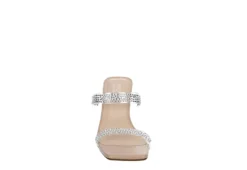 Michael By Michael Shannon Womens Dionna Slide Sandal - Clear -Fami Shoes Sales US 01 107002 02