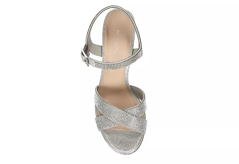 Maripe Womens Leilani Platform Sandal - Silver 3 Maripe Womens Leilani Platform Sandal - Silver - Image 3