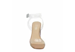 Michael By Michael Shannon Womens Selina Sandal - Clear 9 Michael By Michael Shannon Womens Selina Sandal - Clear -Fami Shoes Sales US 01 107011 02