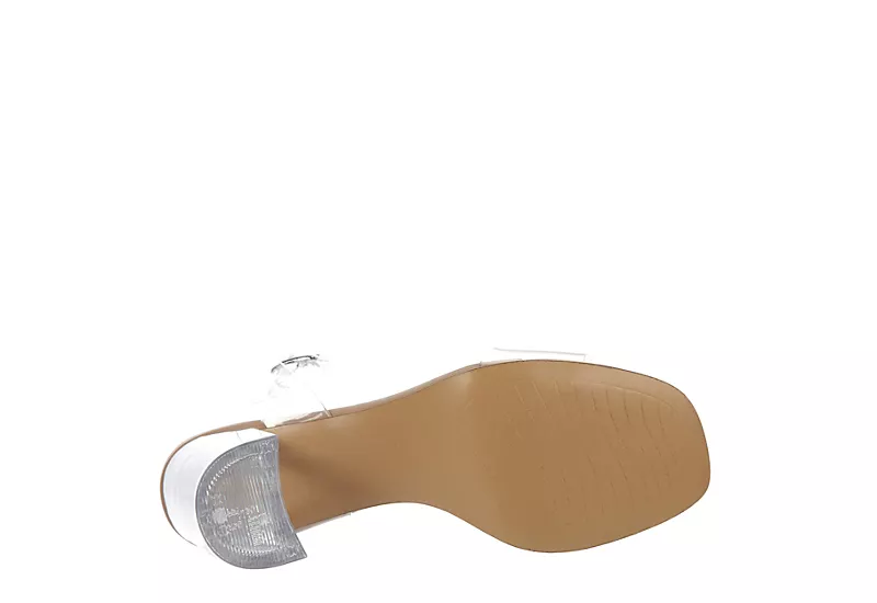 Michael By Michael Shannon Womens Selina Sandal - Clear 7 Michael By Michael Shannon Womens Selina Sandal - Clear - Image 7