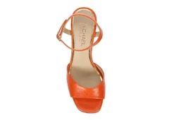 Michael By Michael Shannon Womens Seren Sandal - Orange -Fami Shoes Sales US 01 107012 05